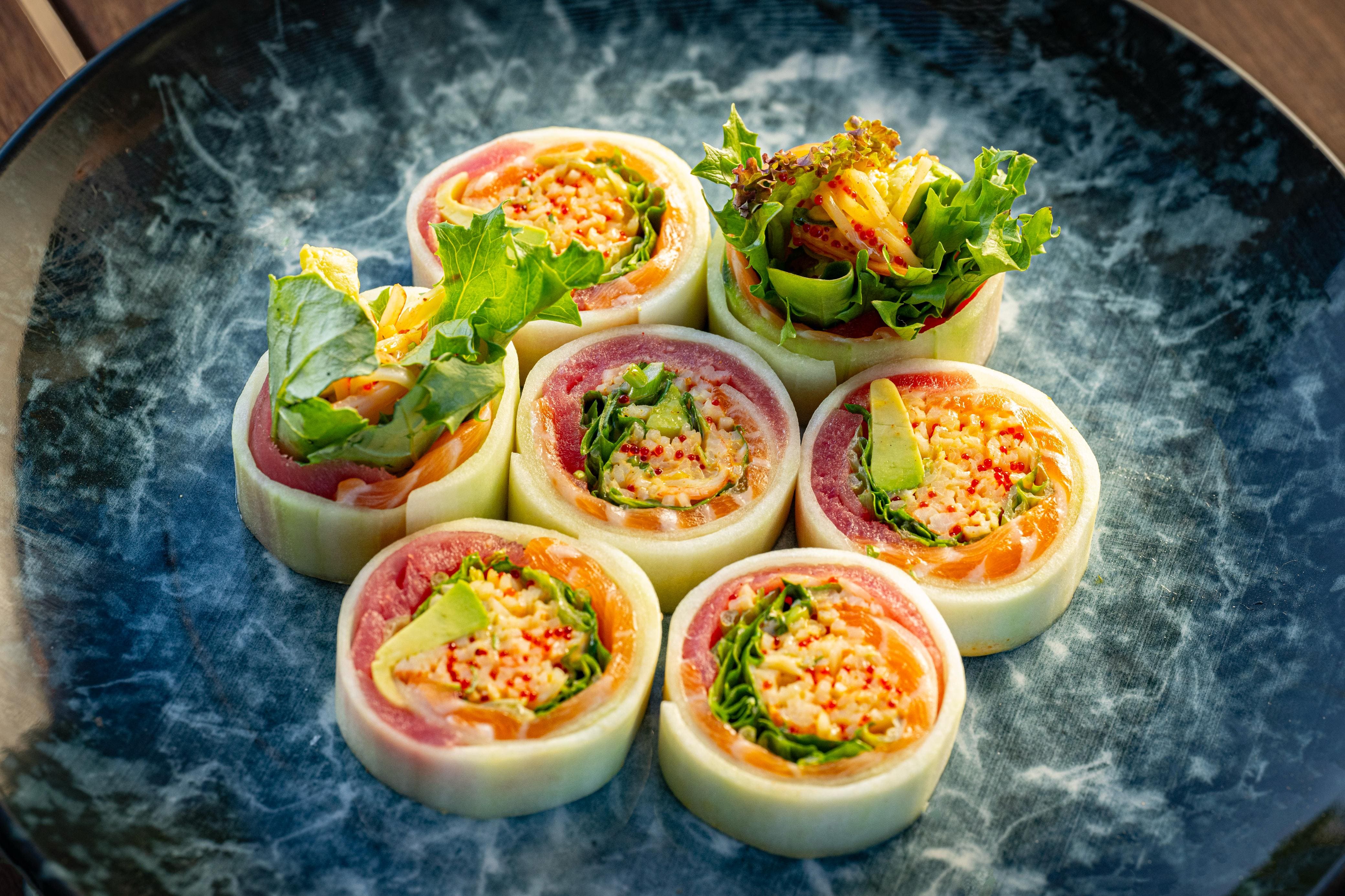 Sushi favorites at Sushi Central Spring TX